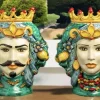 Ceramica Caltagirone Teste Di Moro