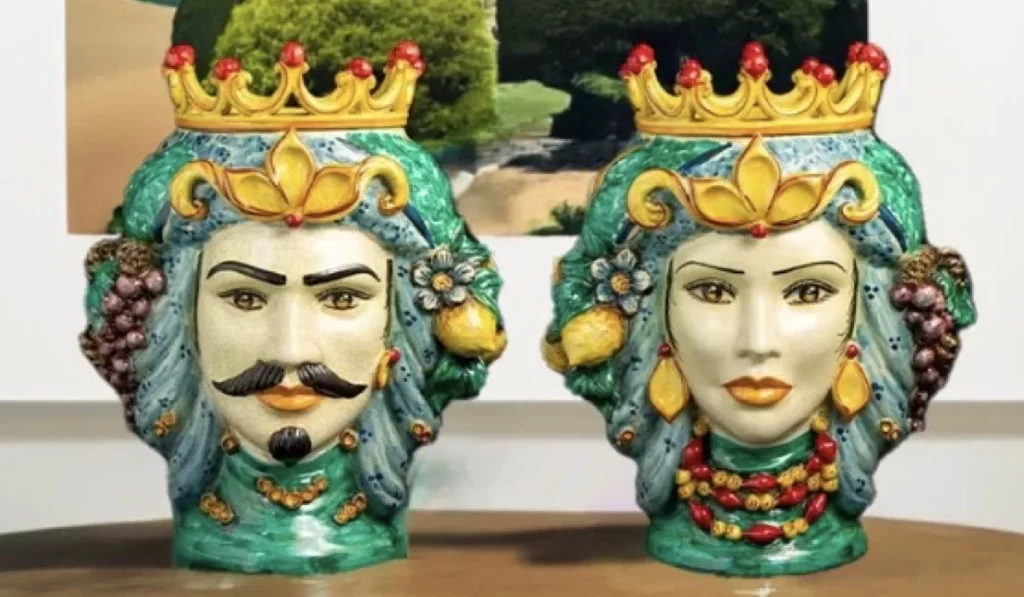Ceramica Caltagirone Teste Di Moro